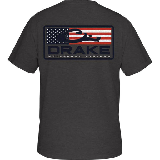 Drake Patriotic Bar Short Sleeve featuring American Flag and Drake logo