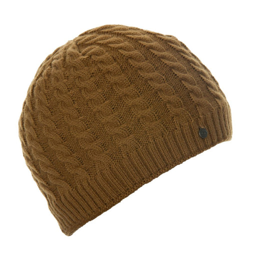 DSG Cable Knit Beanie brown