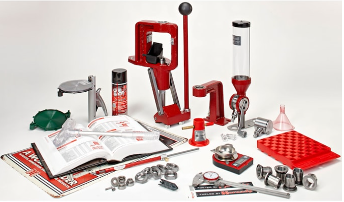 , Lock-N-Load Classic Single Stage Press Deluxe Kit   displaying all pieces